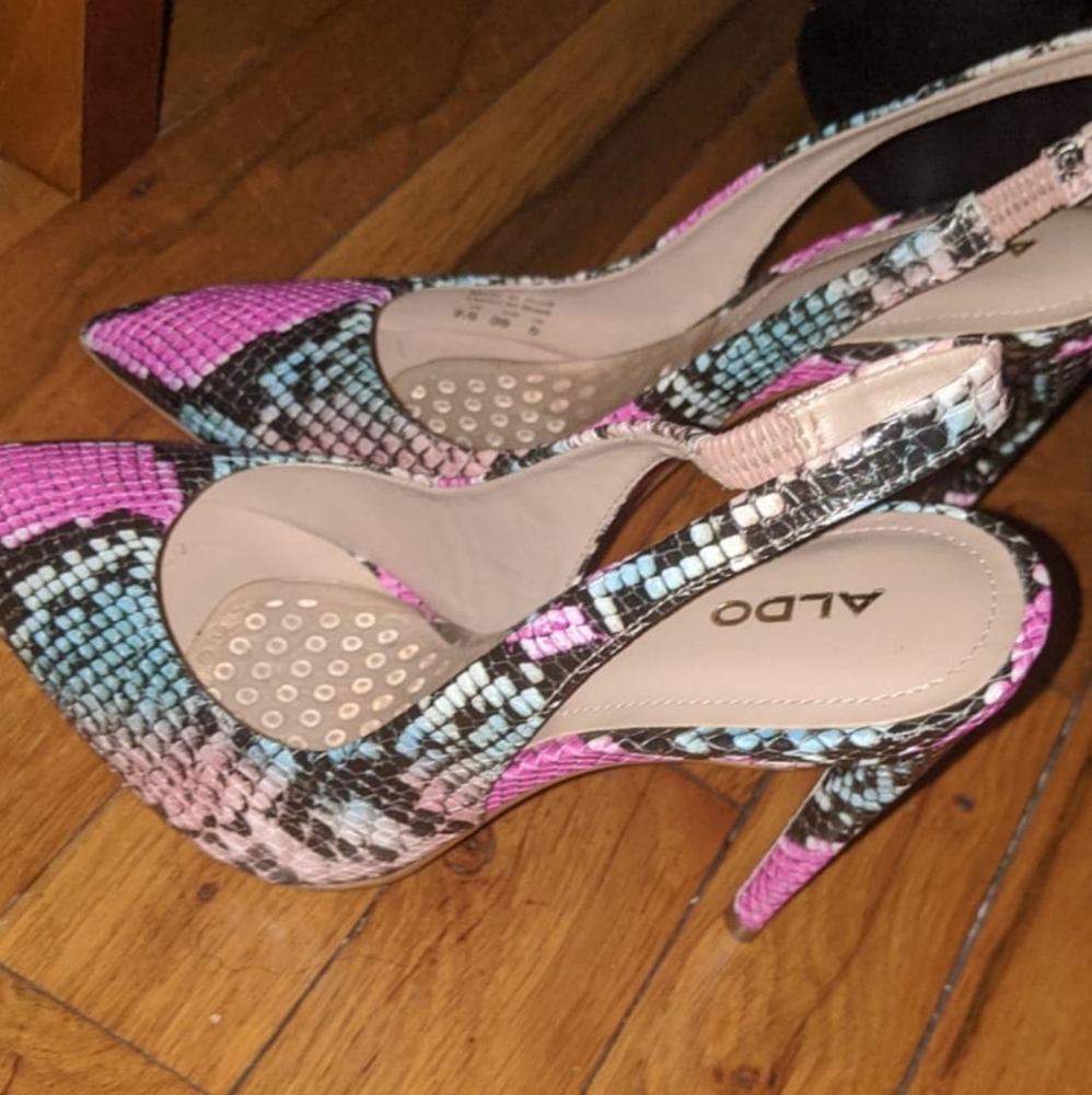 Aldo camo heel